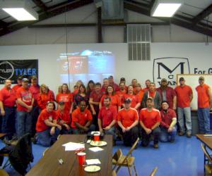 Tyler Pipe & Coupling Team Wears Red to Raise Awareness About Heart Disease