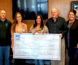 McWane Ductile Utah makes donation to four local charities