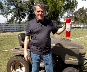 Quick-Thinking California Man Snuffs Out Tractor Fire with Amerex Extinguisher